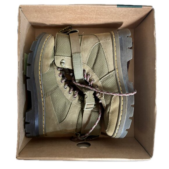 Dr Martens | COMBS TECH Utility Panel Lace Boots Khaki Green US w 7 | EU 38 UK5 - Picture 11 of 11